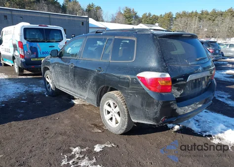 2009 Toyota Highlander from USA, damaged, VIN JTEES41A292129546